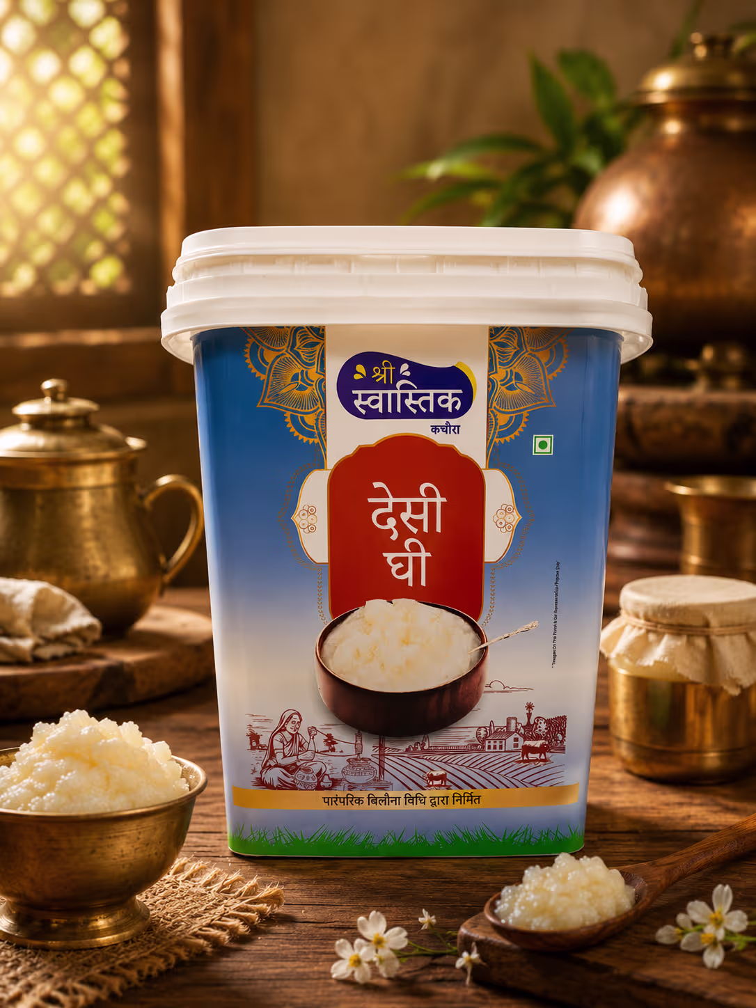 Sri Swastik Desi Ghee 5 Ltr